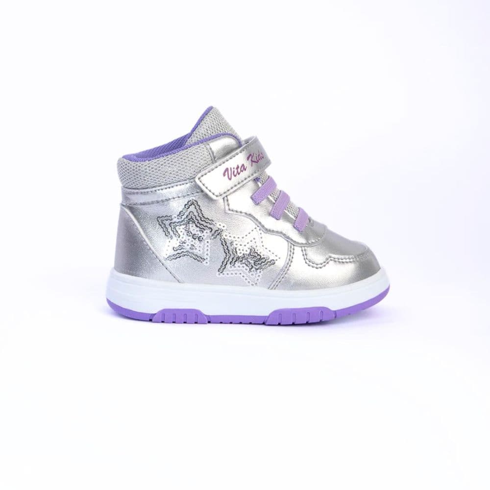 BOTA VITA KIDS INYECCION 4190 PLATEADO