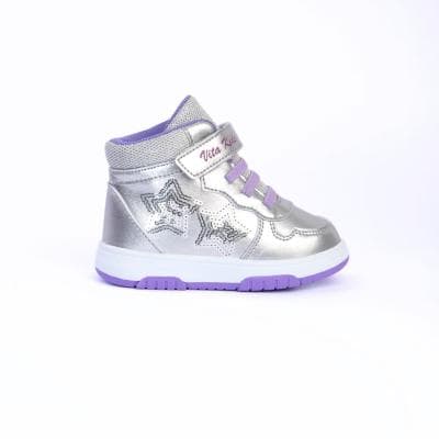 BOTA VITA KIDS INYECCION 4190 PLATEADO - 19 - 1