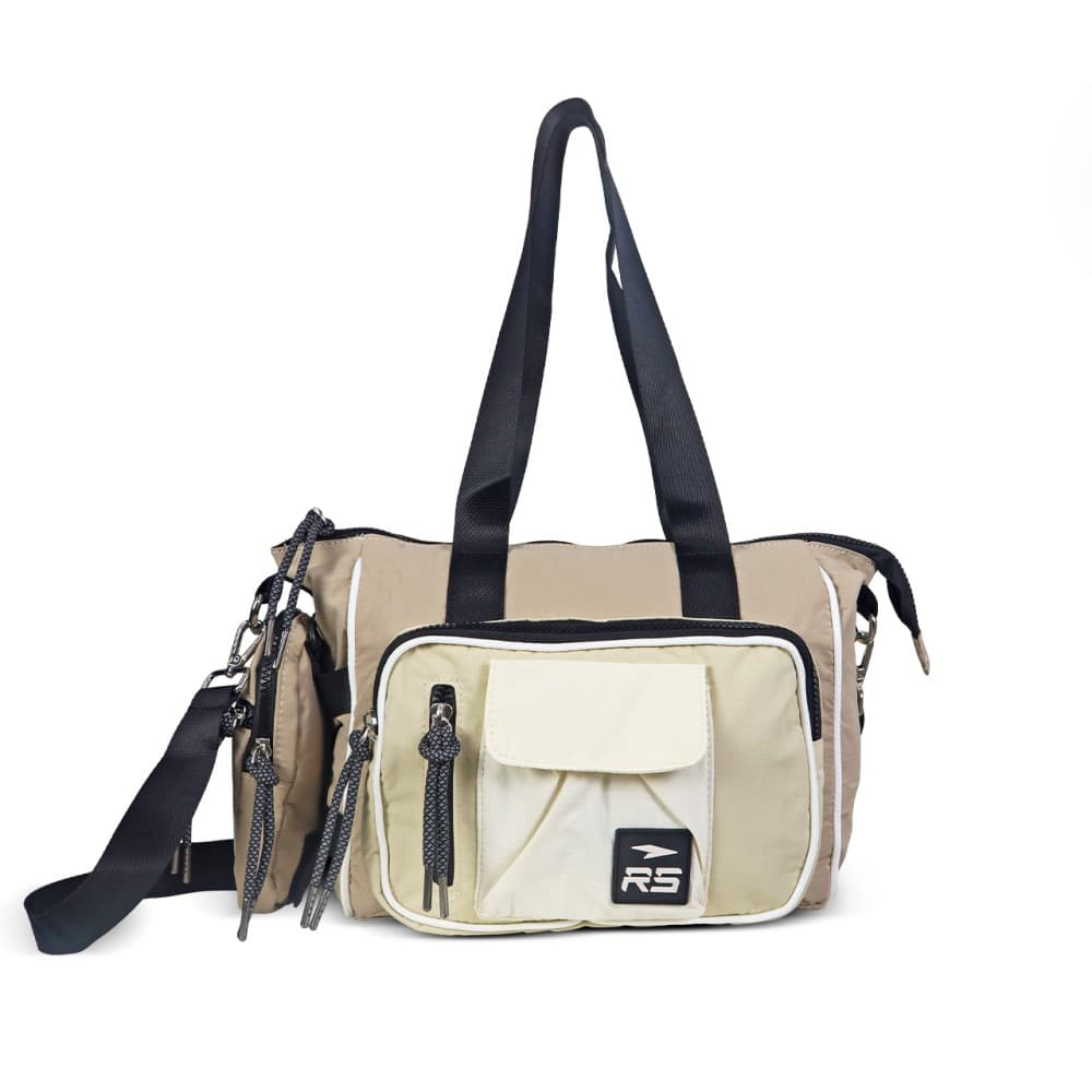 BOLSO RS ACC B0020 BEIGE/BLACK